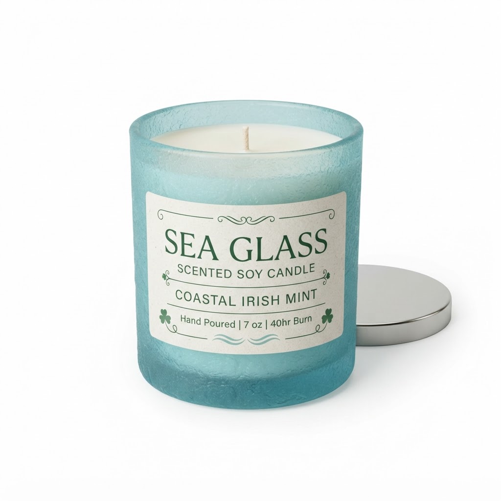 Sea Glass Scented Soy Candle