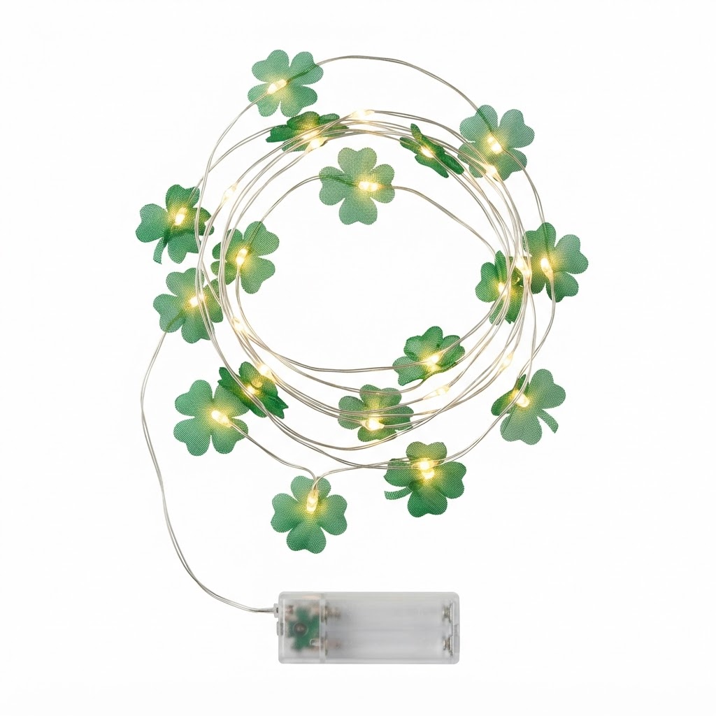 Shamrock String Fairy Lights