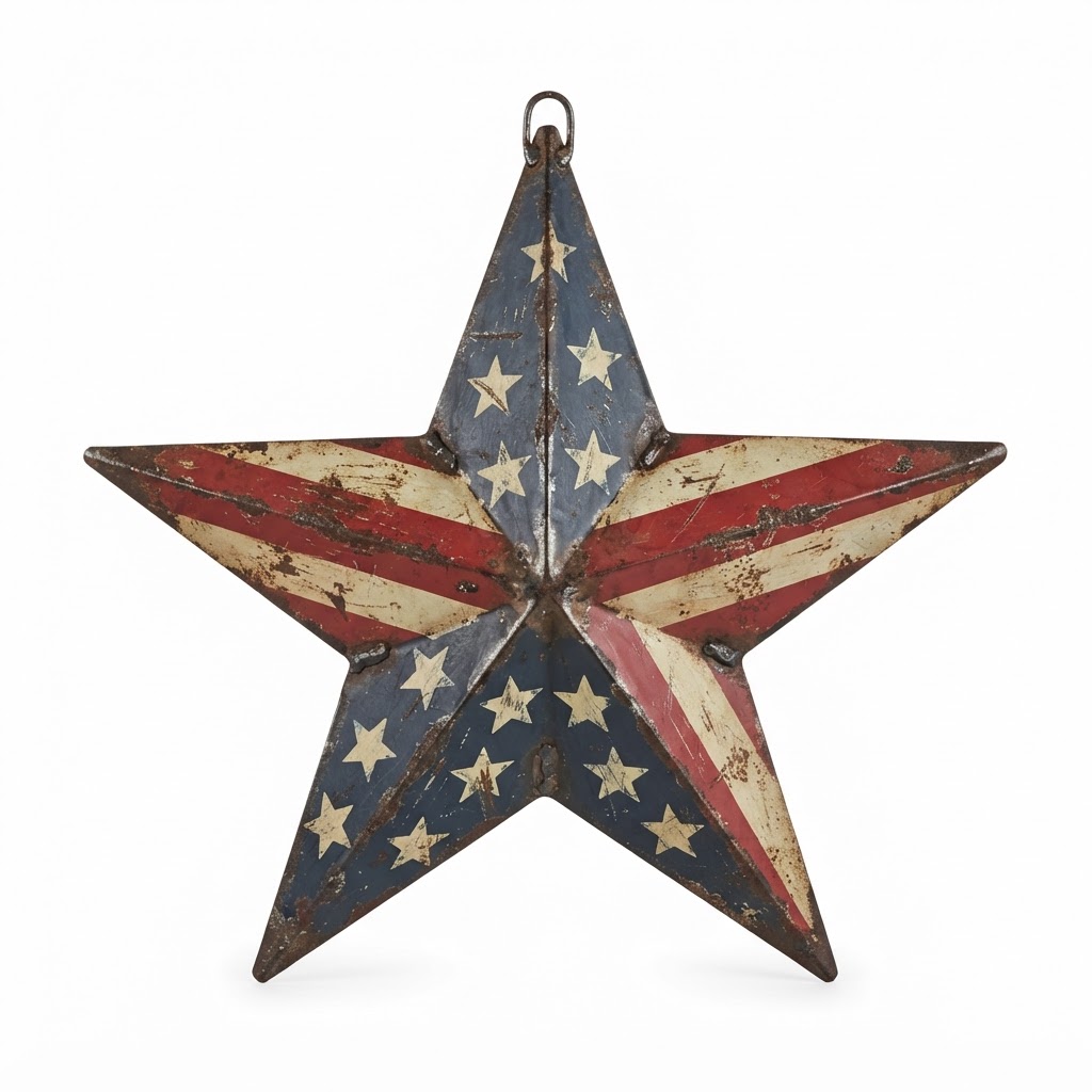 Style Metal Star Decor