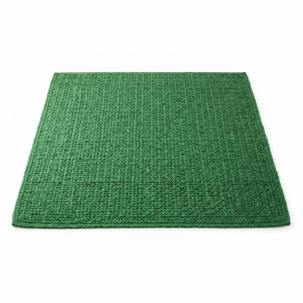 Clover Green Jute Rug