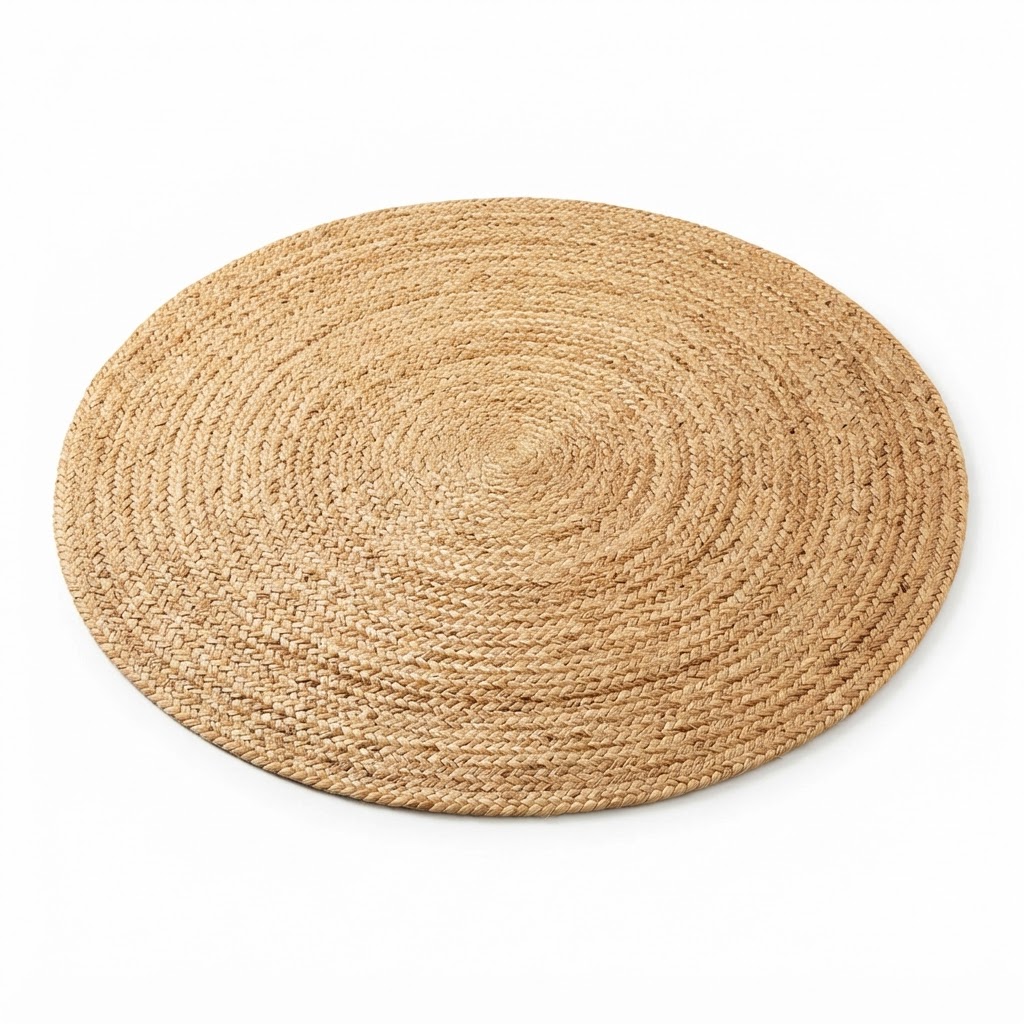 Woven Jute Area Rug