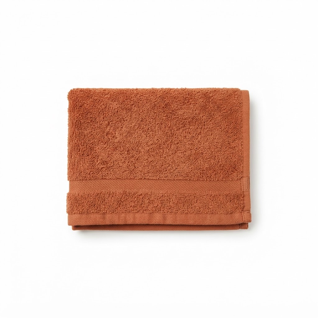 Terracotta Cotton Hand Towels