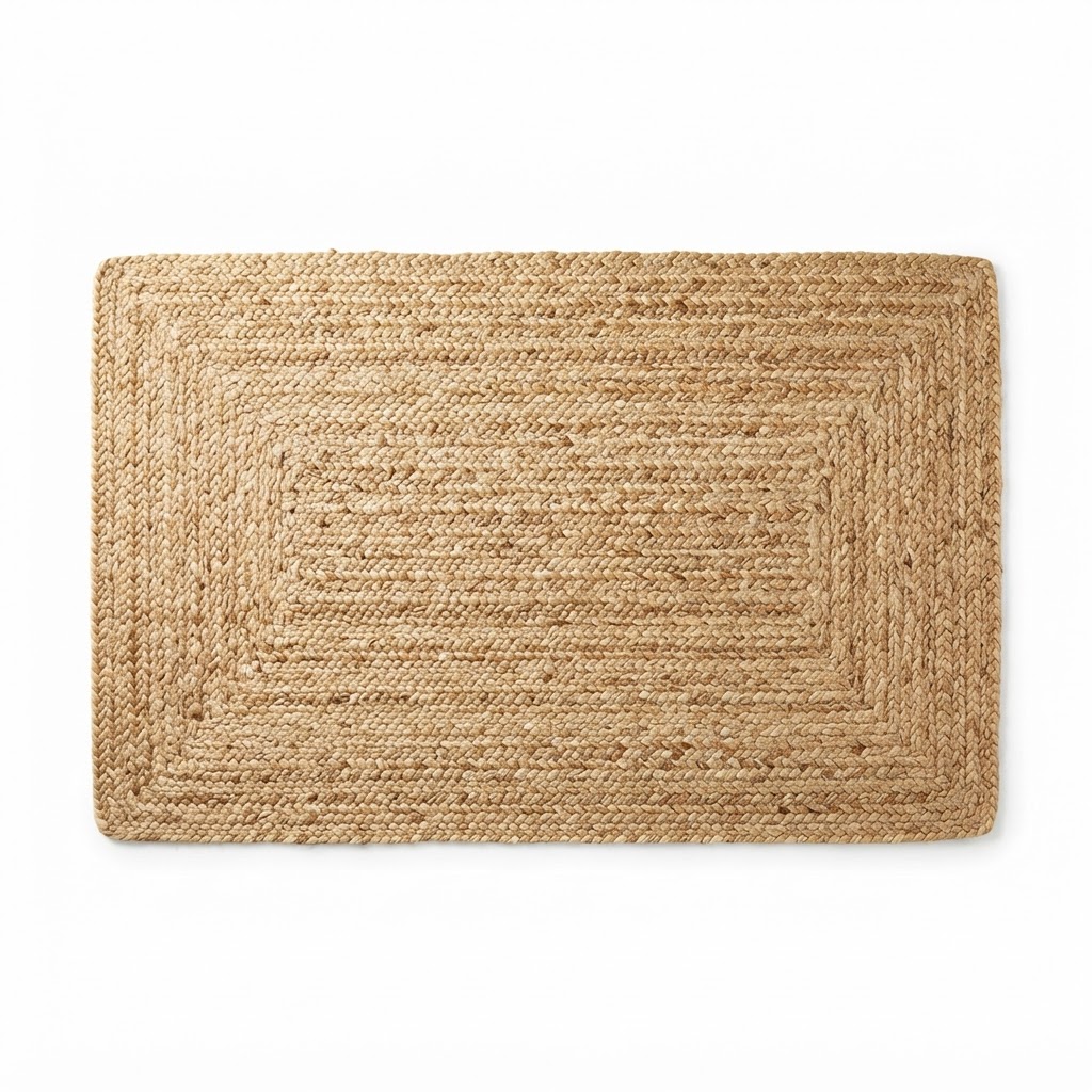 Natural Jute Woven Rug