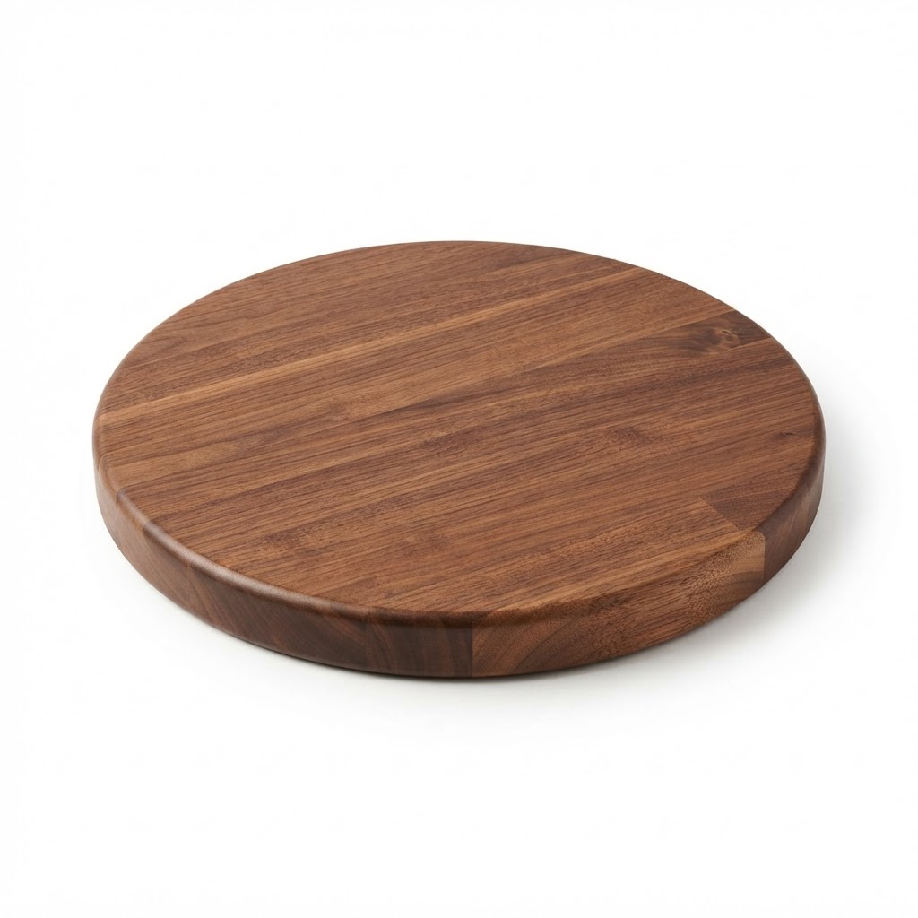 Round Wood Cutting Board