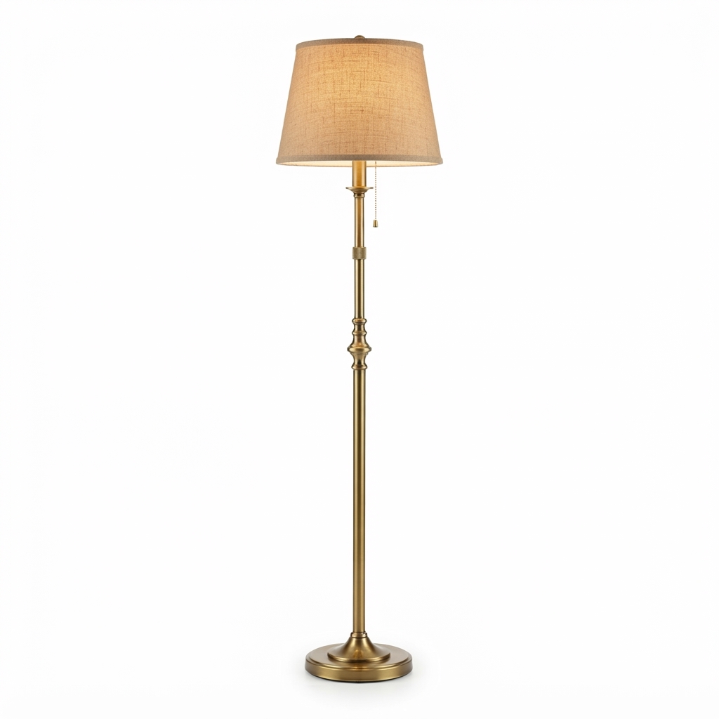 Brass Floor Lamp