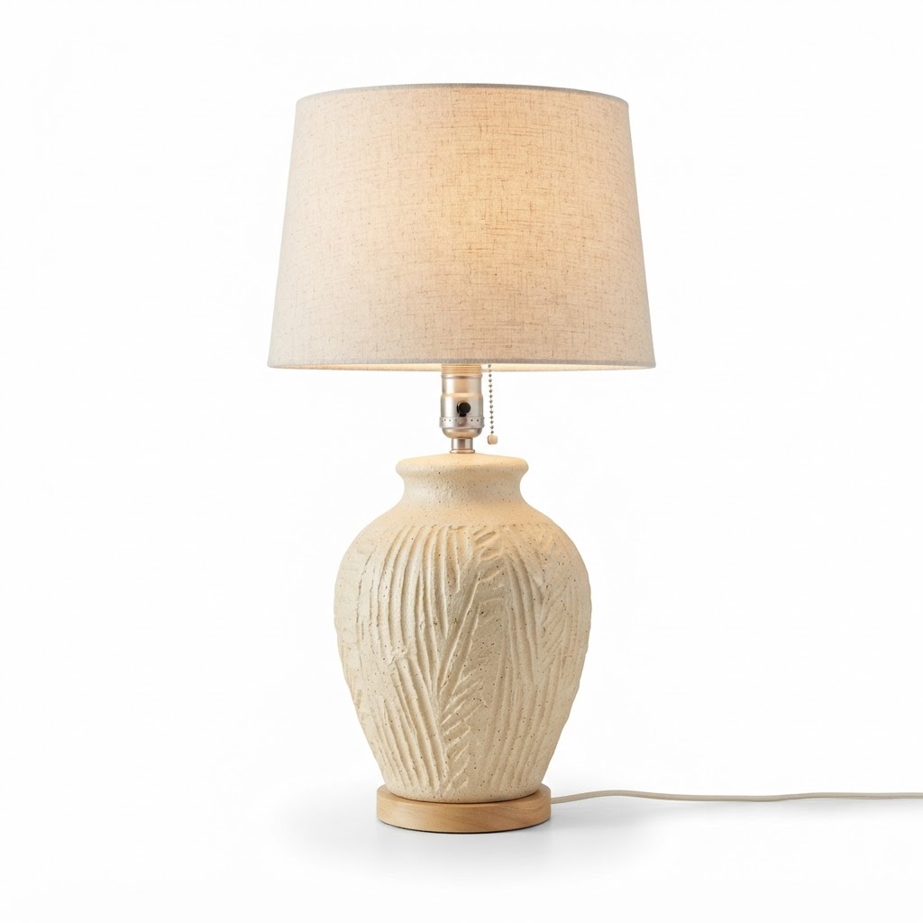 Summer Textured Ceramic Table Lamp