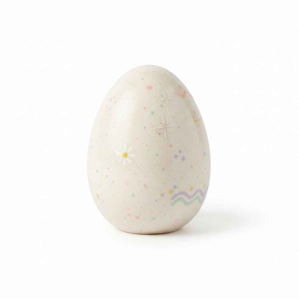 Pastel Ceramic Easter Eggs