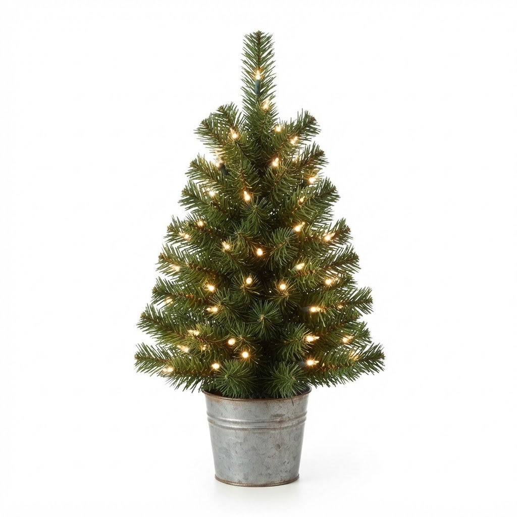 core Pre-Lit Mini Christmas Tree
