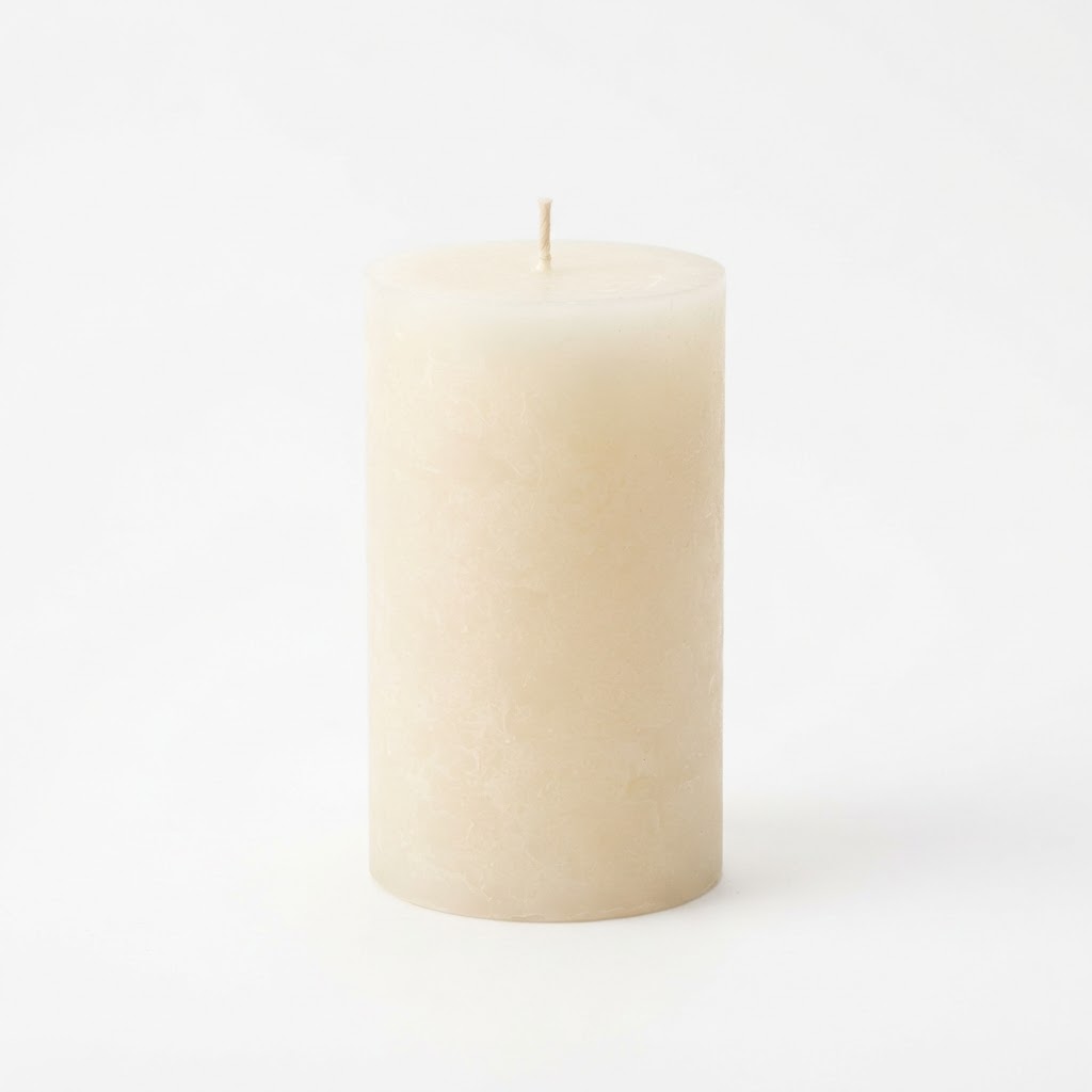 Vanilla Scented Pillar Candles