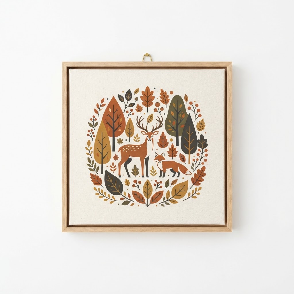 Forest Animal Wall Art