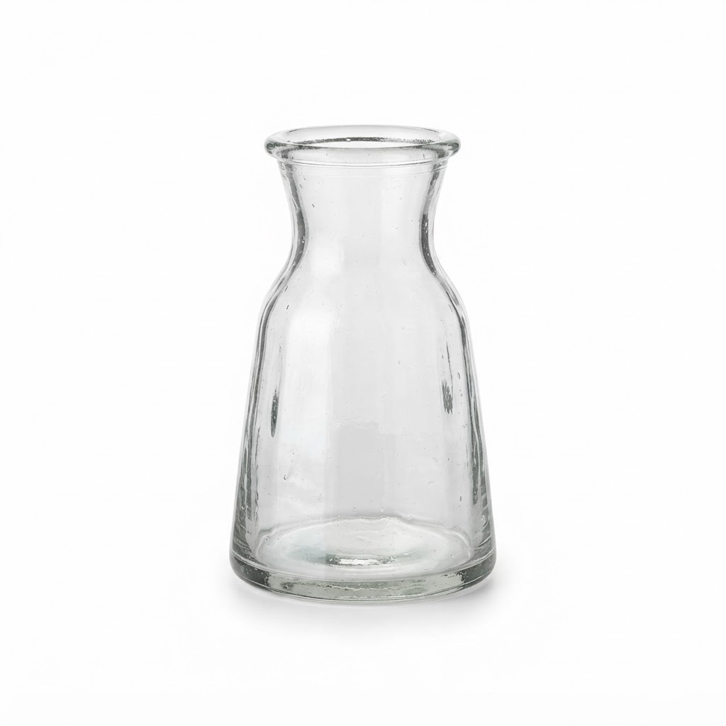Clear Glass Vase for Florals