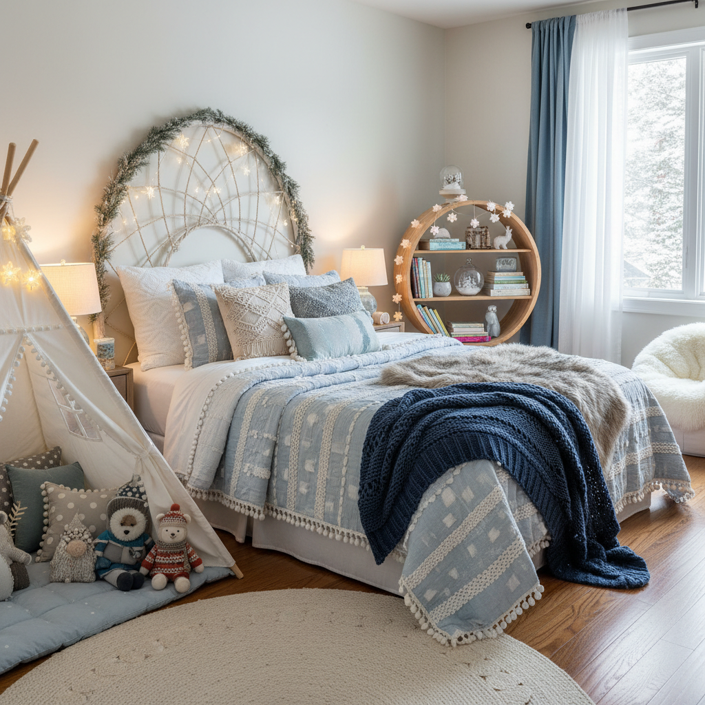 Boho Winter Child Bedroom (Girl)