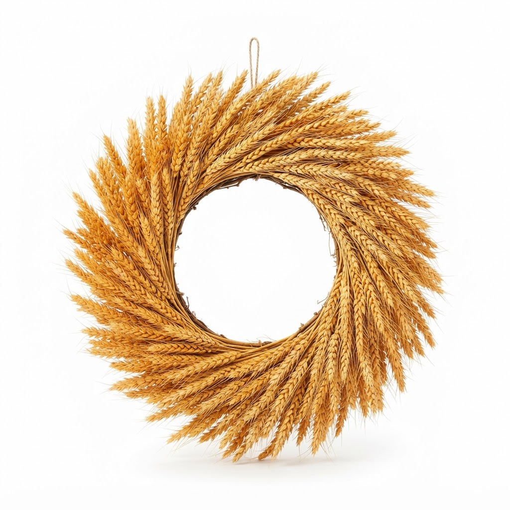Dried Wheat Wreaths