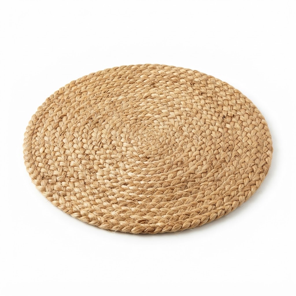 Hand-Woven Natural Jute Placemats