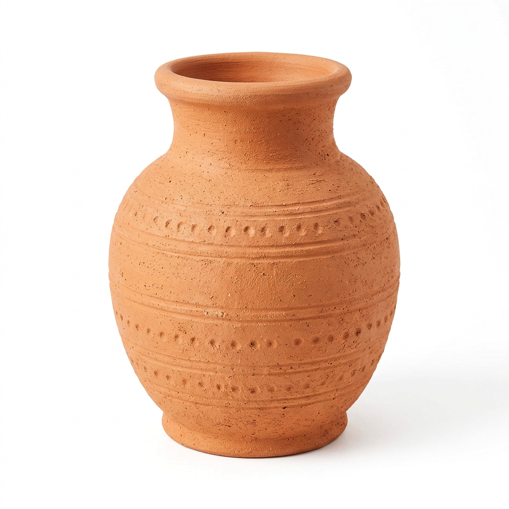 Terracotta Ceramic Vase