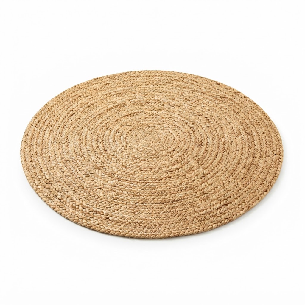 Natural Jute Round Rug