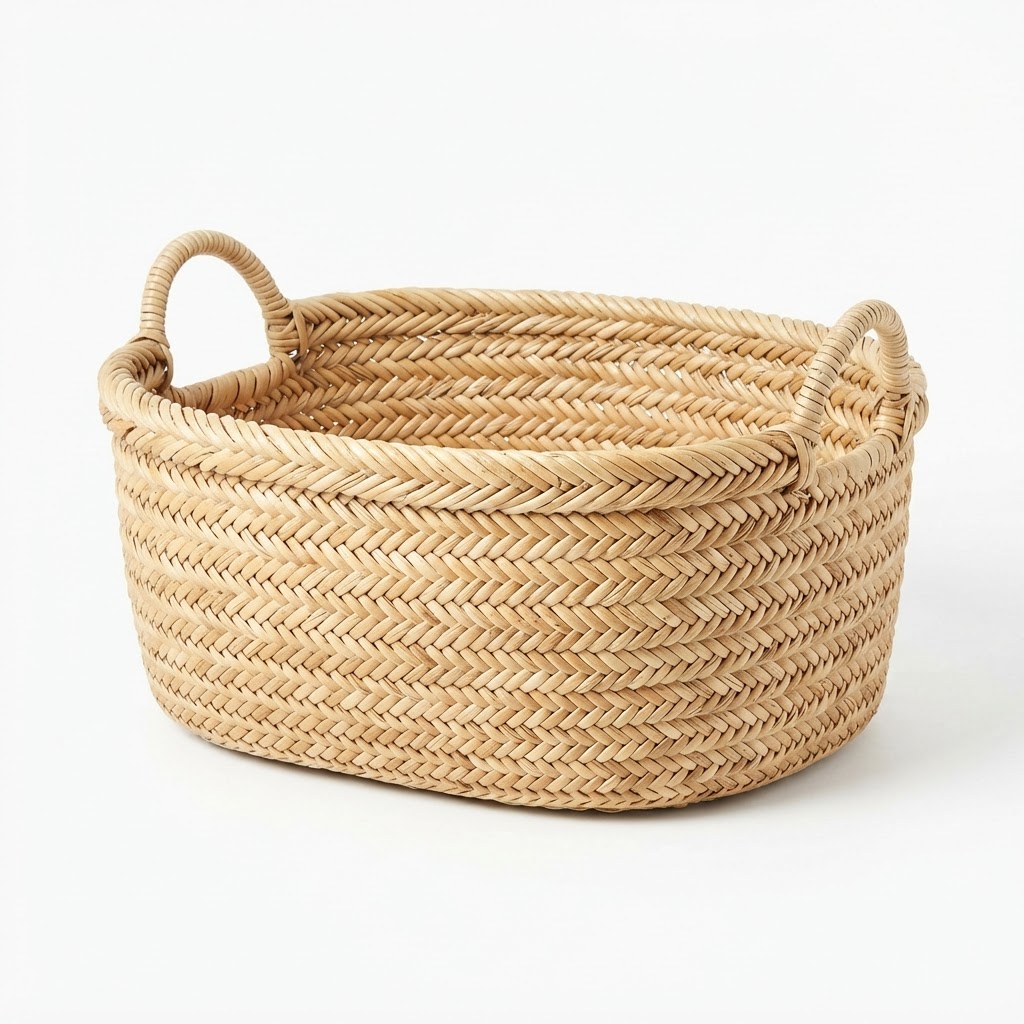 core Wicker Woven Storage Basket