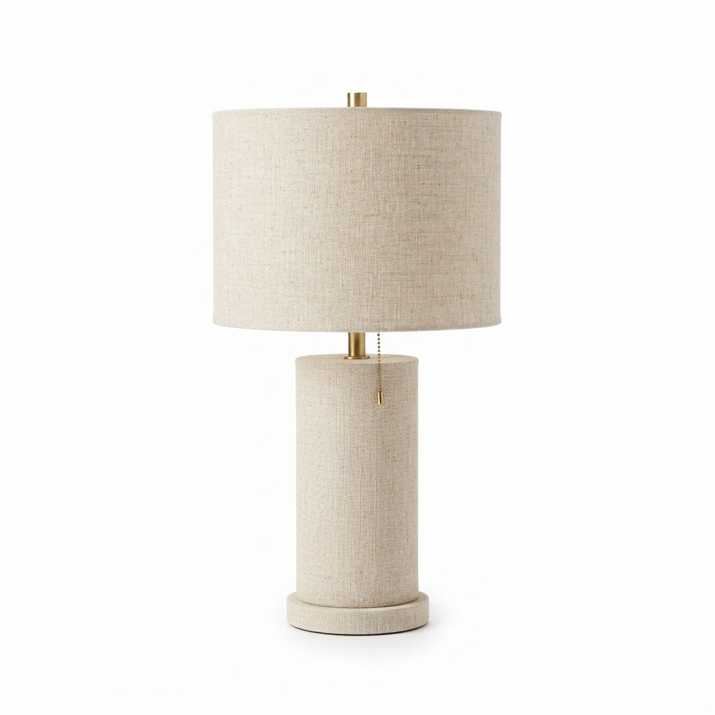 Linen Table Lamp