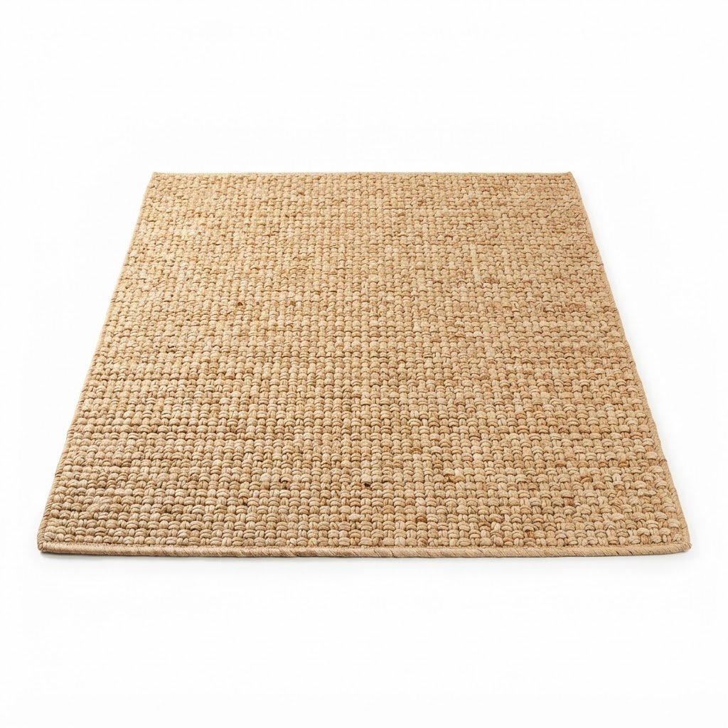 Textured Jute Area Rug