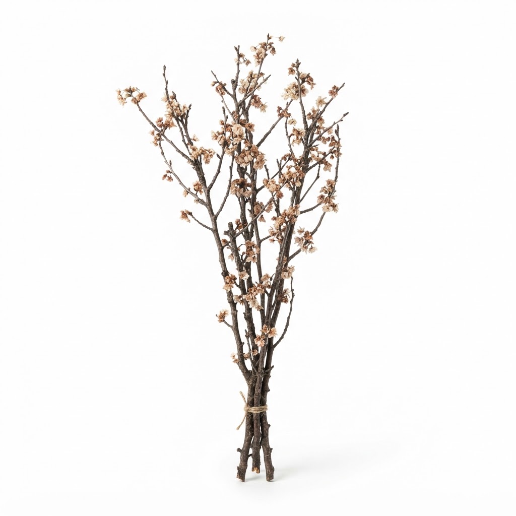 Dried Cherry Blossom Branches