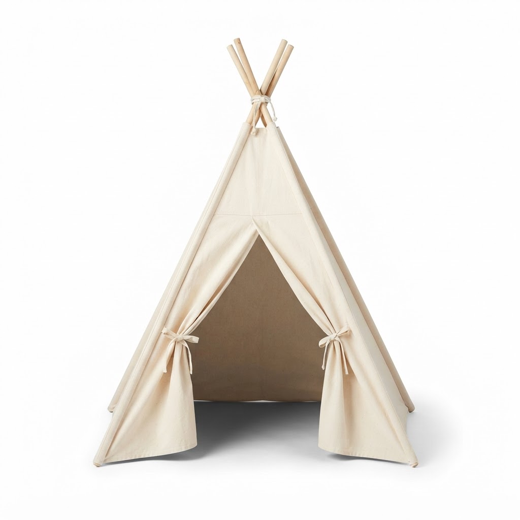 Canvas Teepee Play Tent