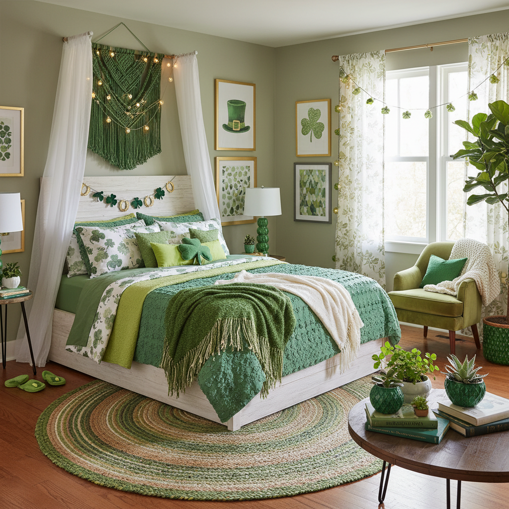 Boho St. Patrick's Day Child Bedroom (Girl)