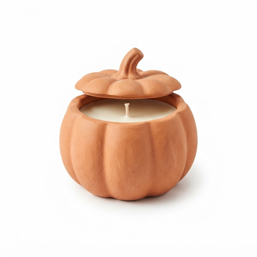 Terracotta Pumpkin Spice Scented Candle