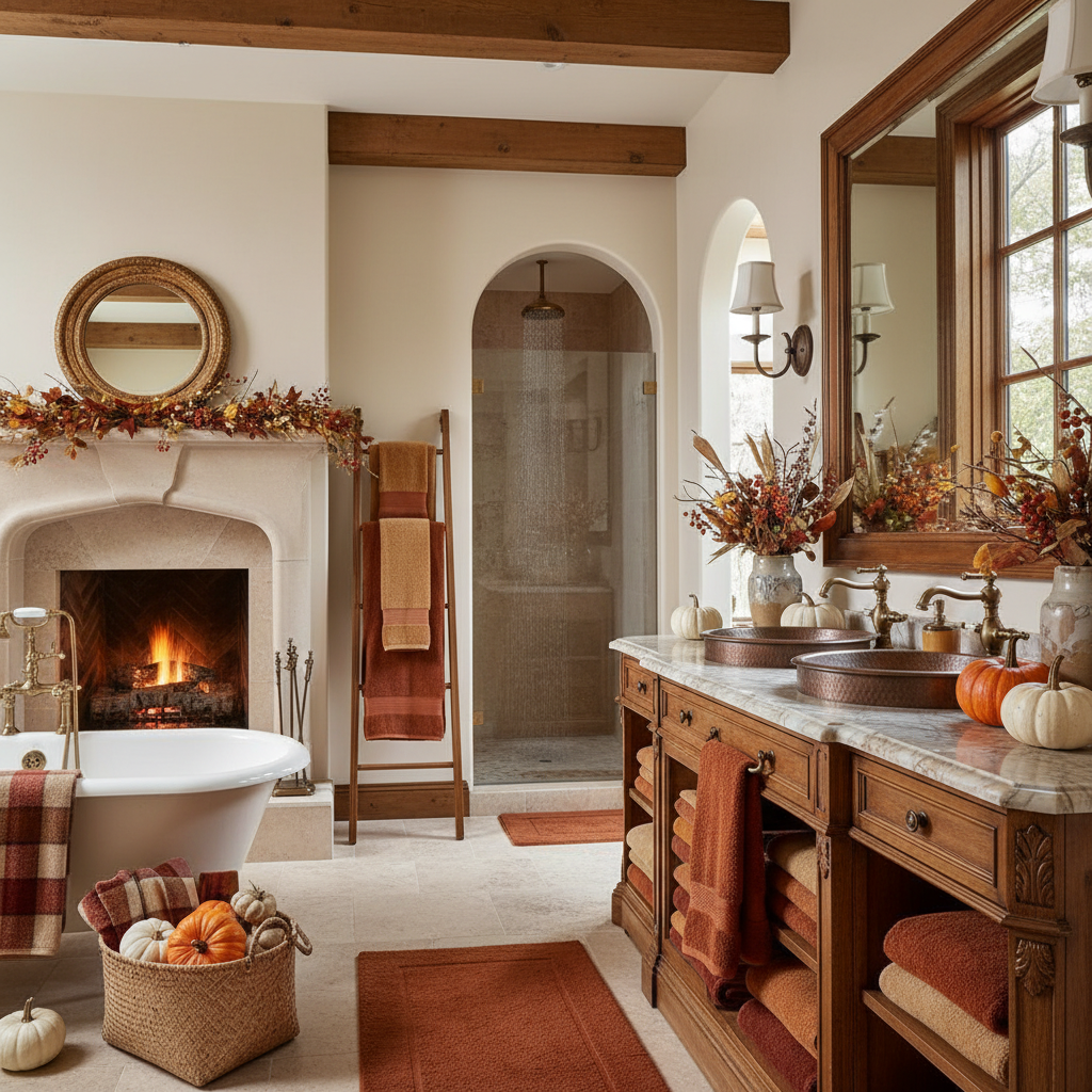 Traditional Fall Master Bathroom