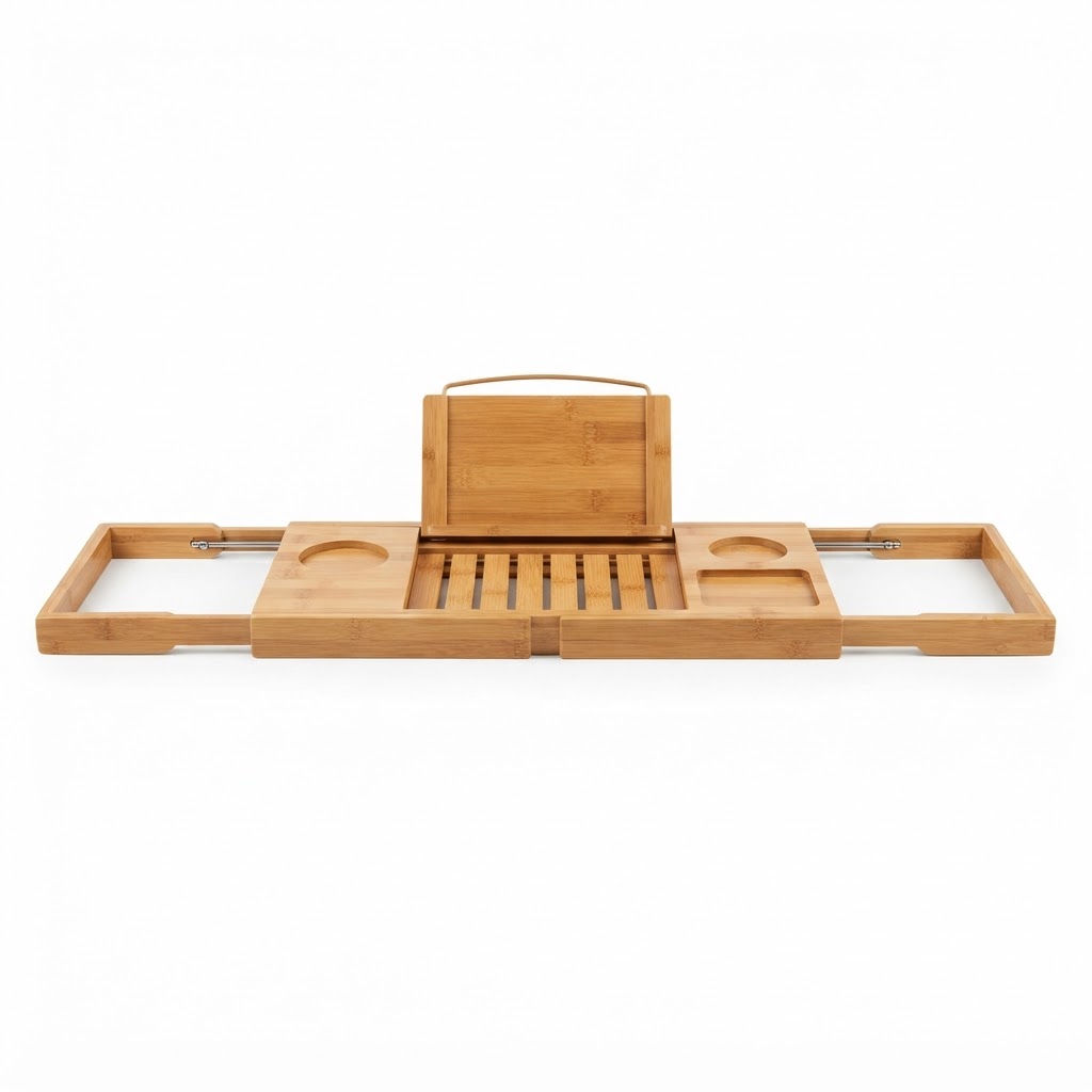 Bamboo Bathtub Caddy Tray