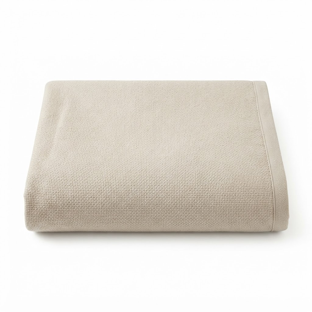 Spring Cotton Neutral Throw Blanket