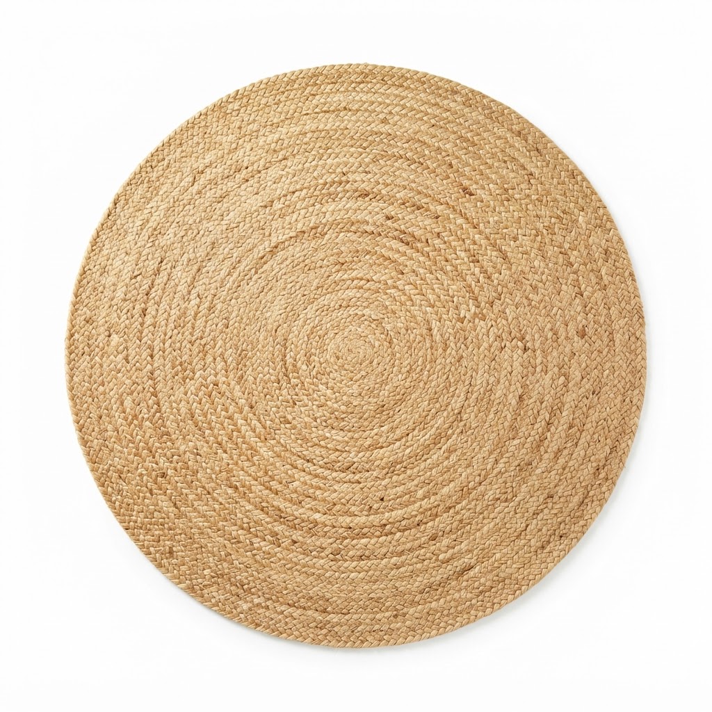 Summer Natural Jute Round Rug