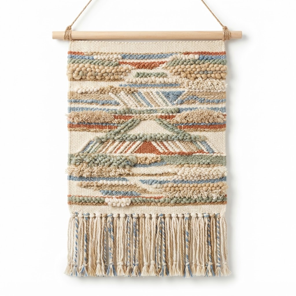 Transitional Woven Wall Tapestry