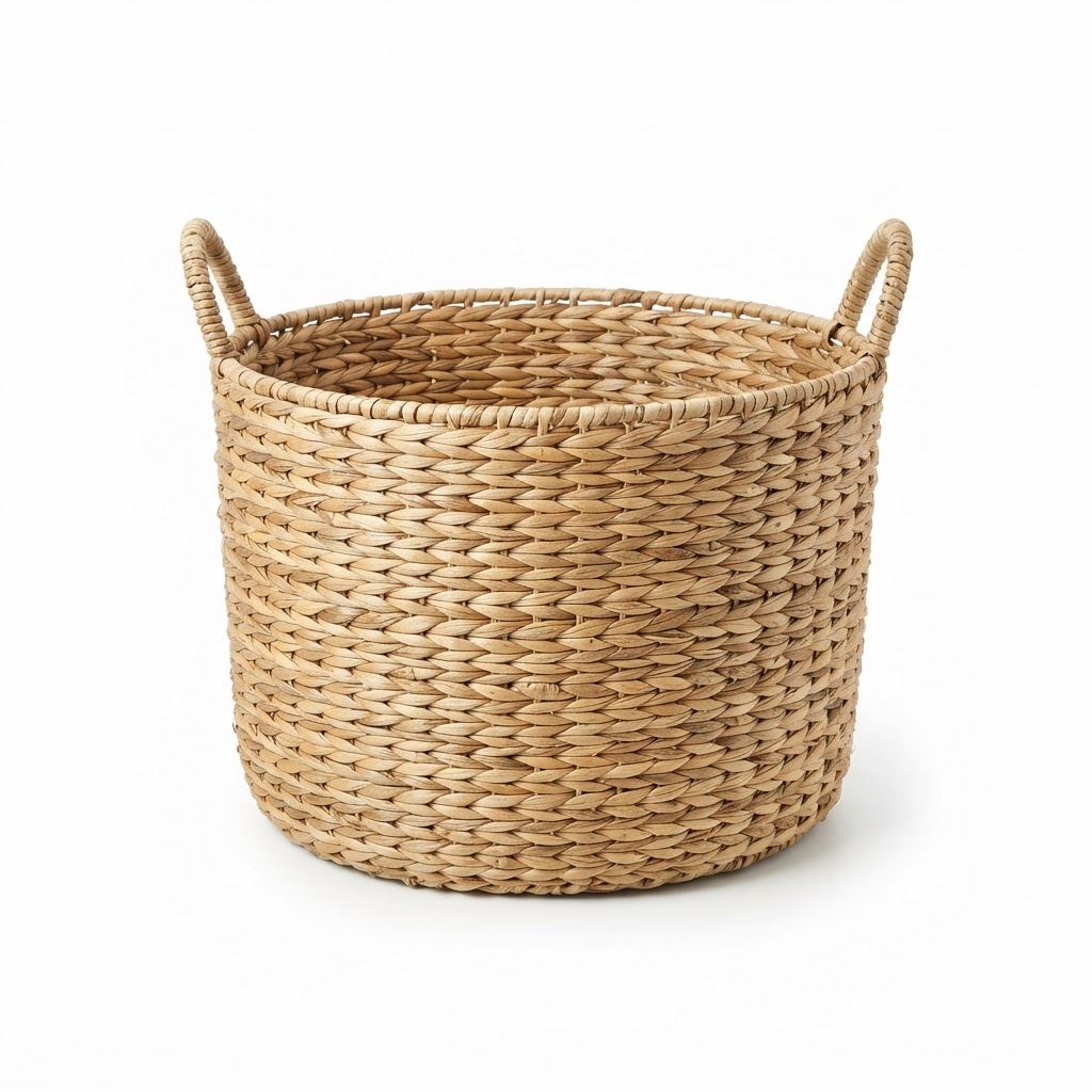 Woven Seagrass Storage Basket