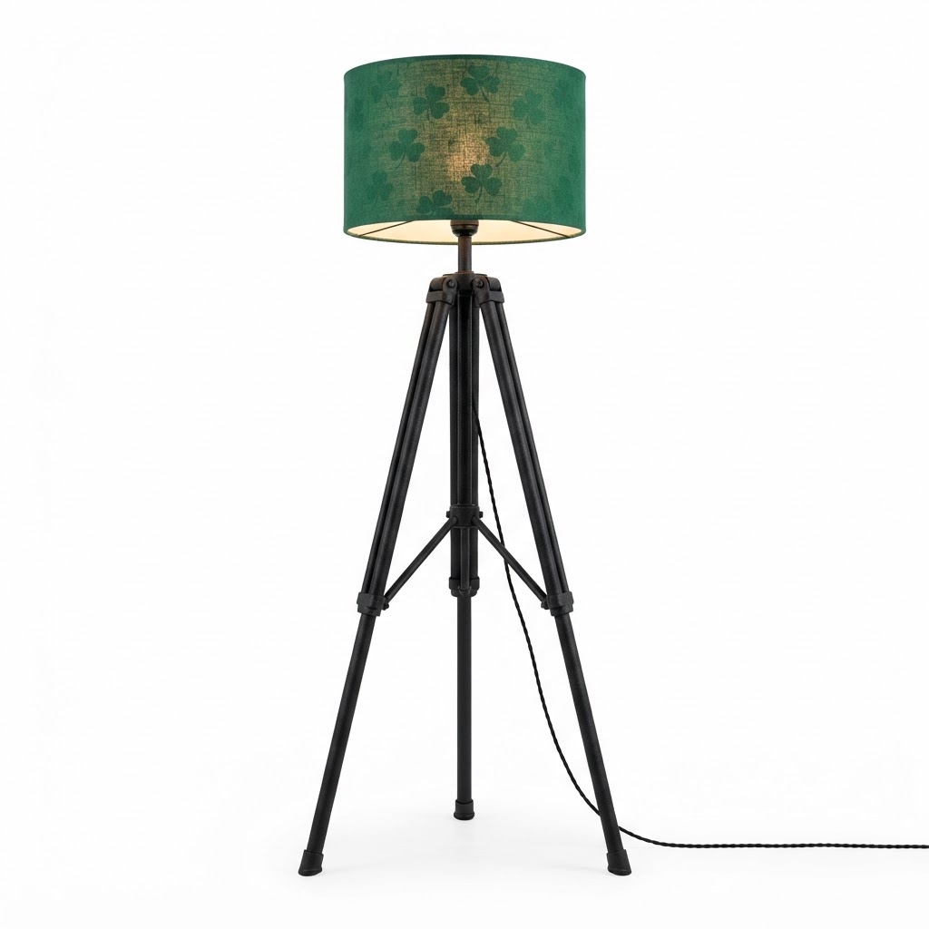 Iron Tripod Floor Lamp