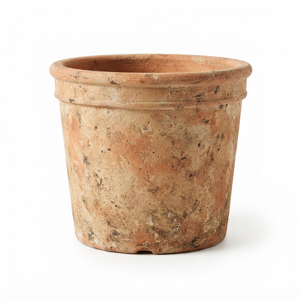 Distressed Terracotta Plant Pot