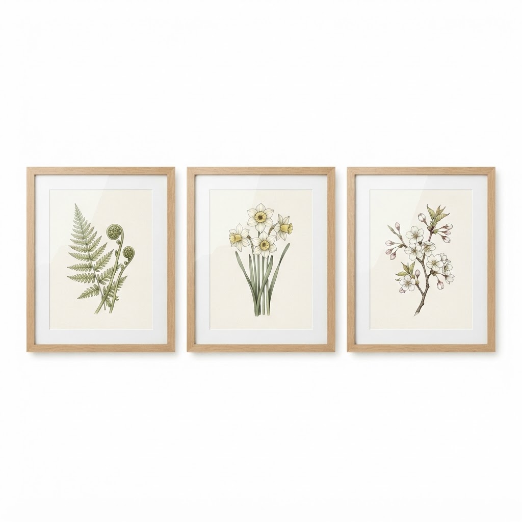 Botanical Wall Art Set
