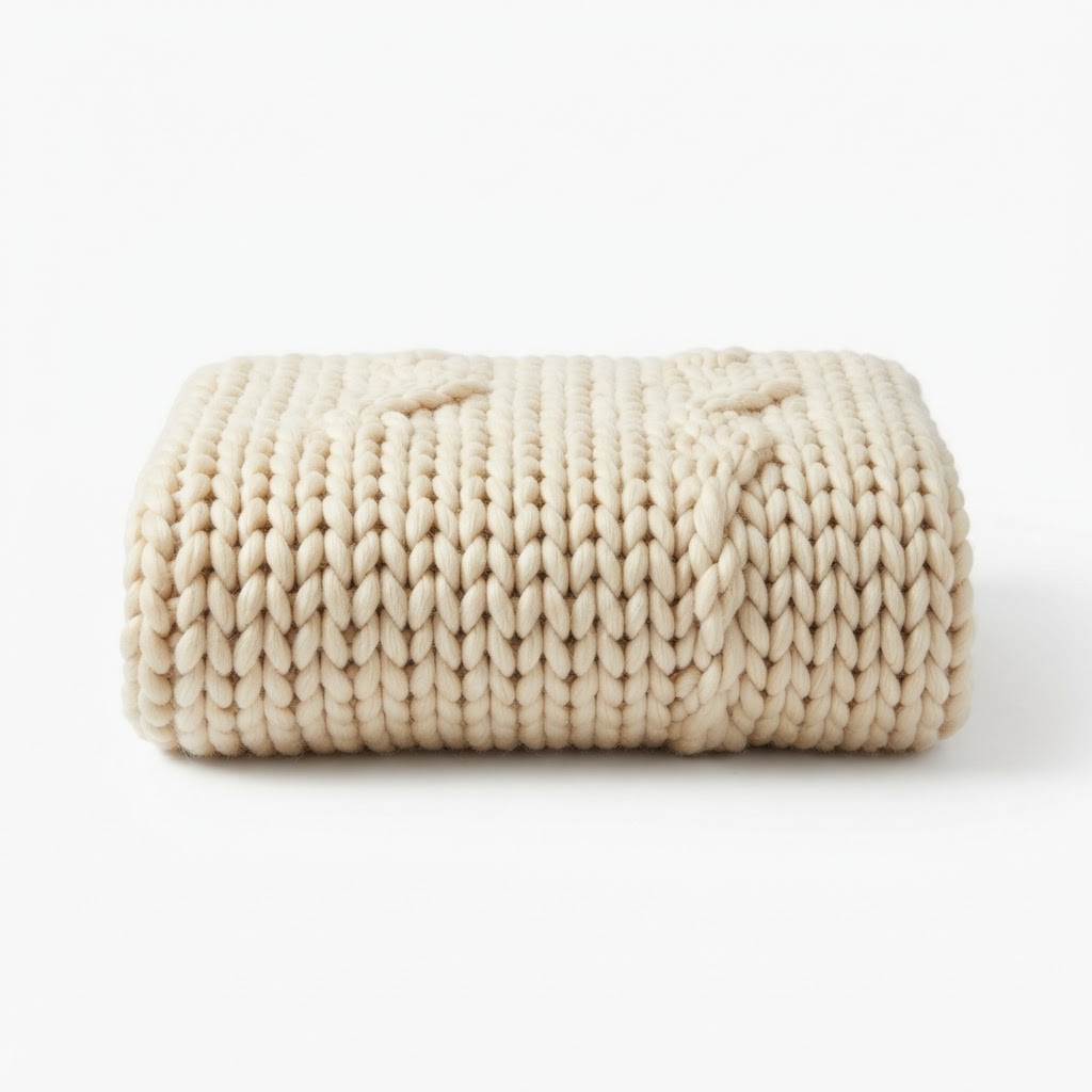 core Chunky Knit Throw