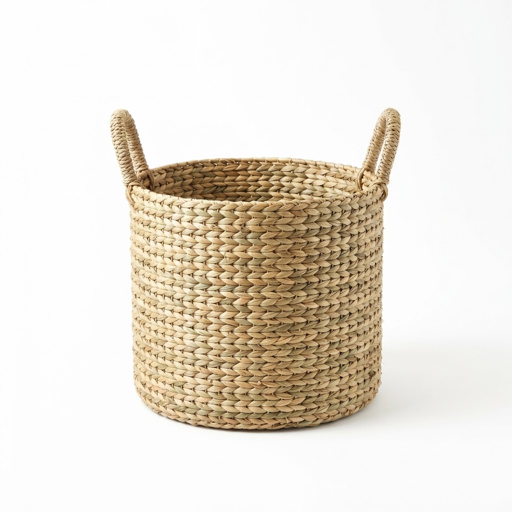 Woven Seagrass Storage Basket