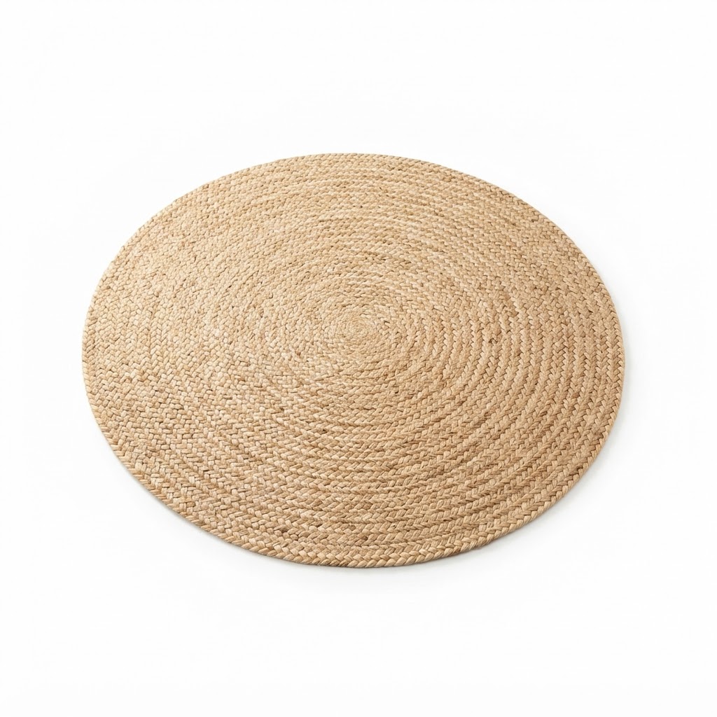 Braided Jute Round Rug