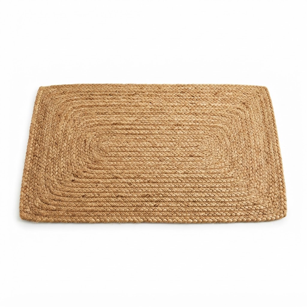Jute Braided Entryway Rug