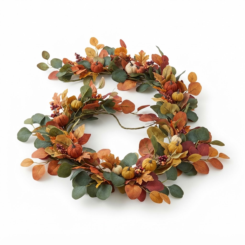 Autumn Harvest Eucalyptus Garland