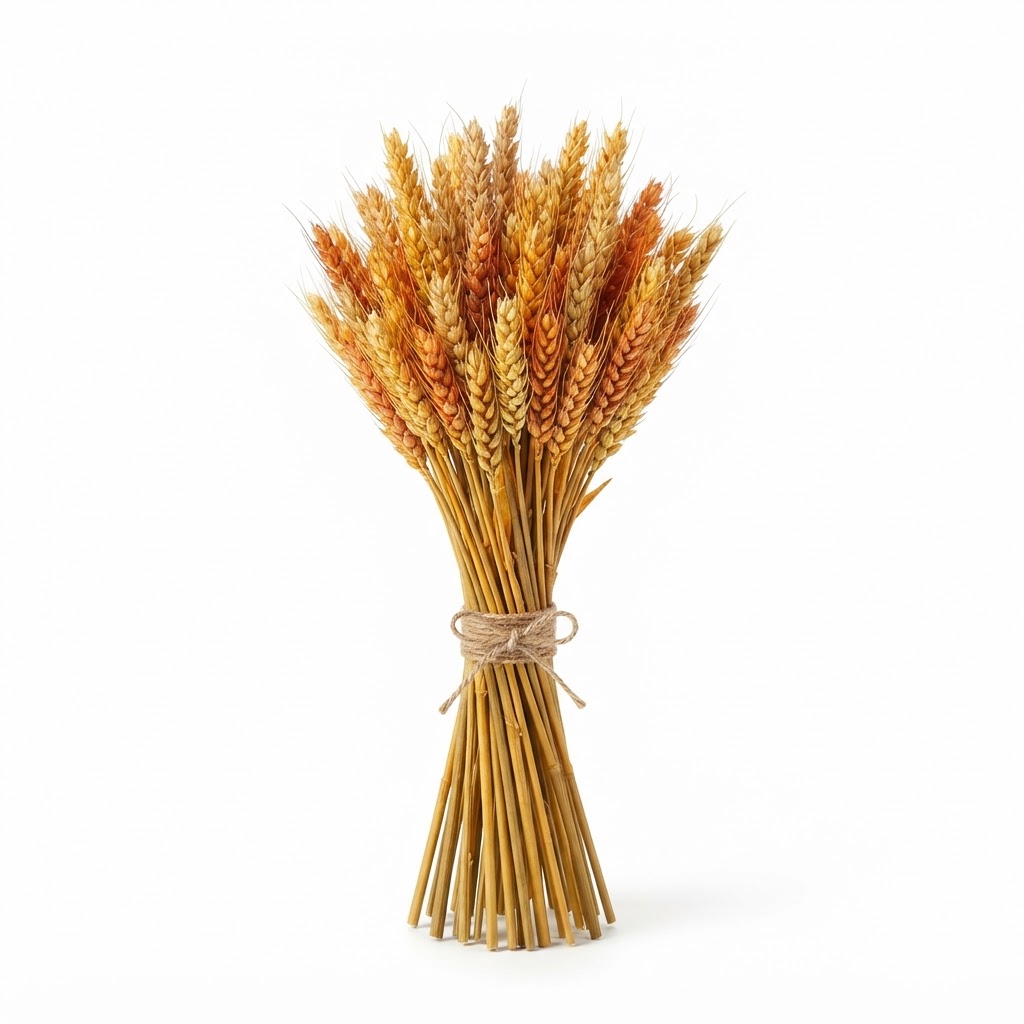 Artificial Autumn Wheat Bundle