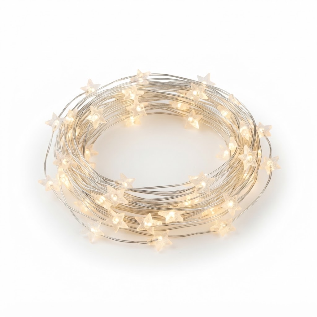 Star-Shaped Fairy String Lights