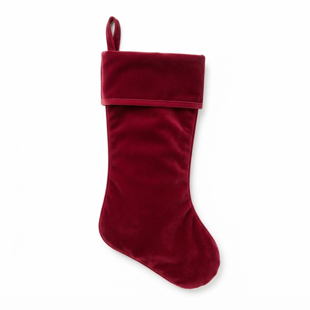 Velvet Christmas Stockings