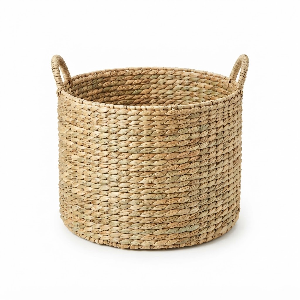 Woven Seagrass Storage Basket