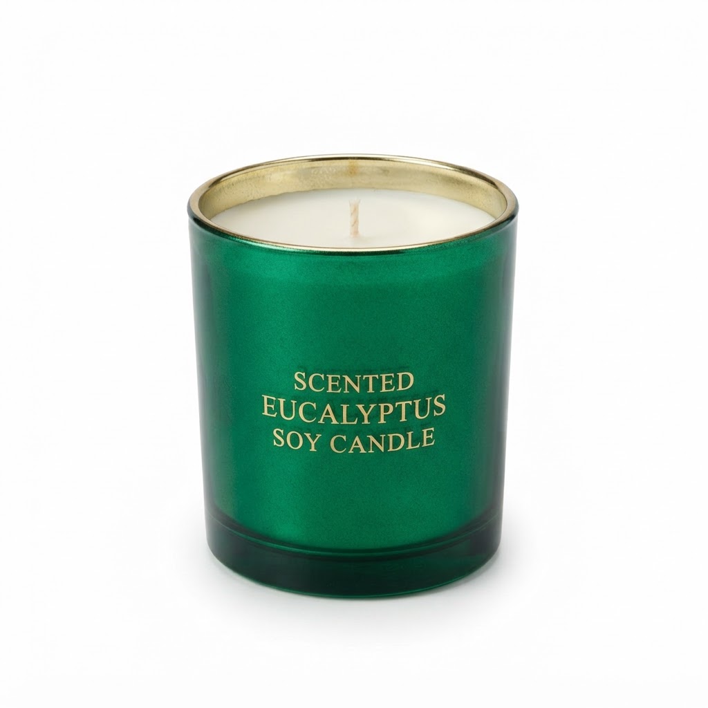 Scented Eucalyptus Soy Candle