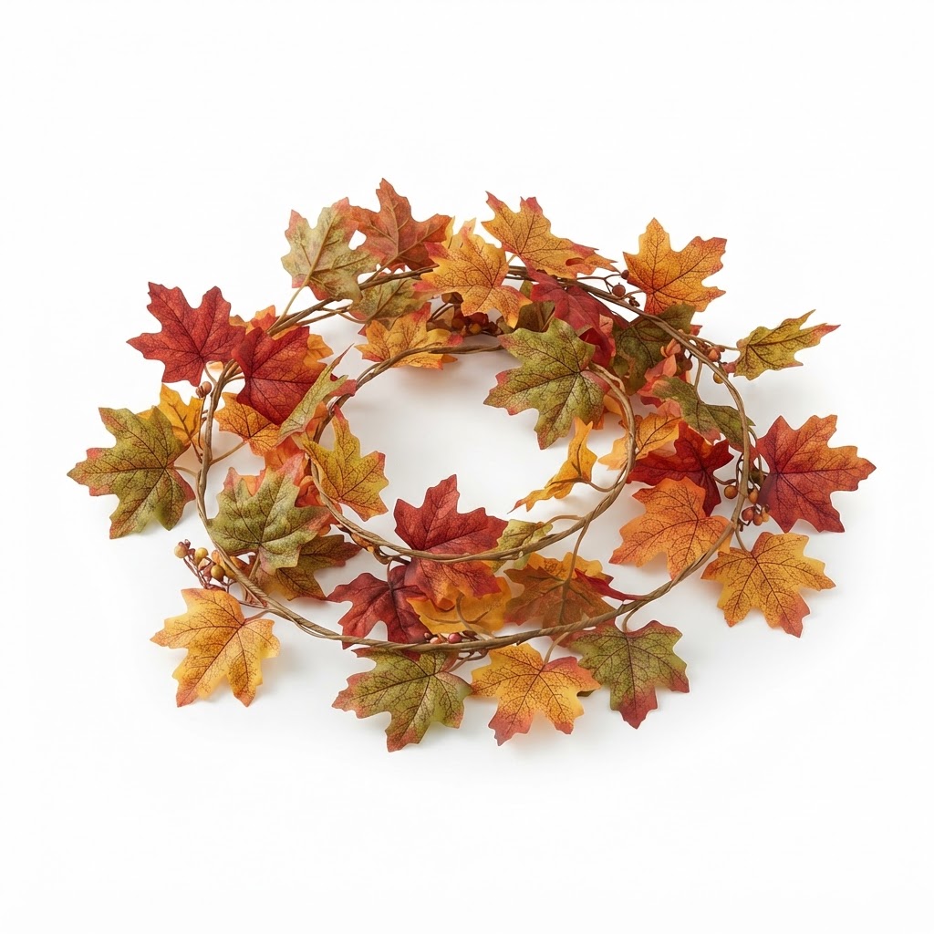 Autumn Maple Leaf Garland
