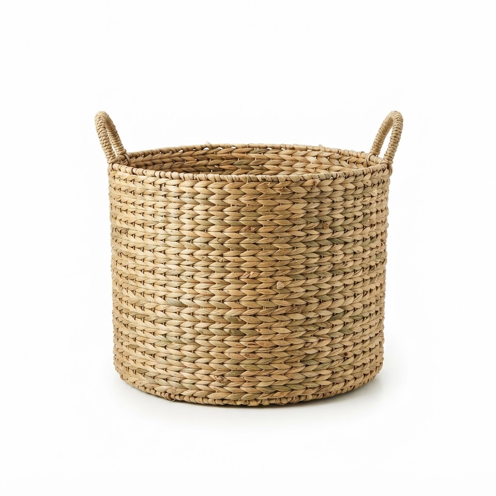 Woven Seagrass Storage Basket