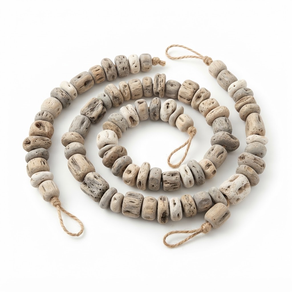 Driftwood Beaded Garland
