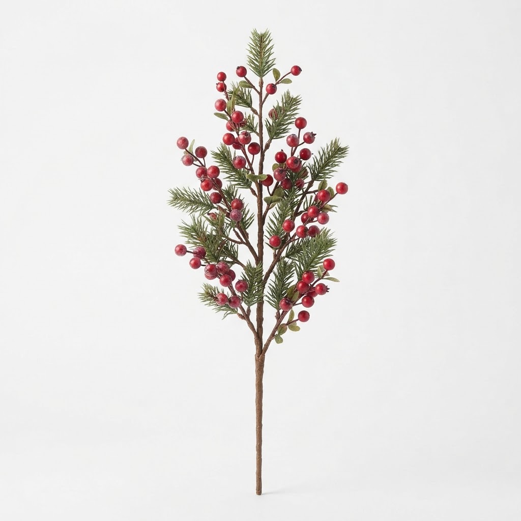 Pine and Berry Winter Stems